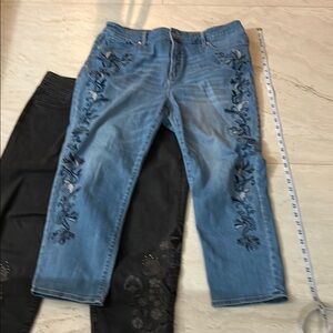 Two Chico’s So Slimming ladies jeans